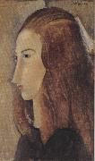 Portrait of Jeanne Hebuterne (mk39) Amedeo Modigliani
